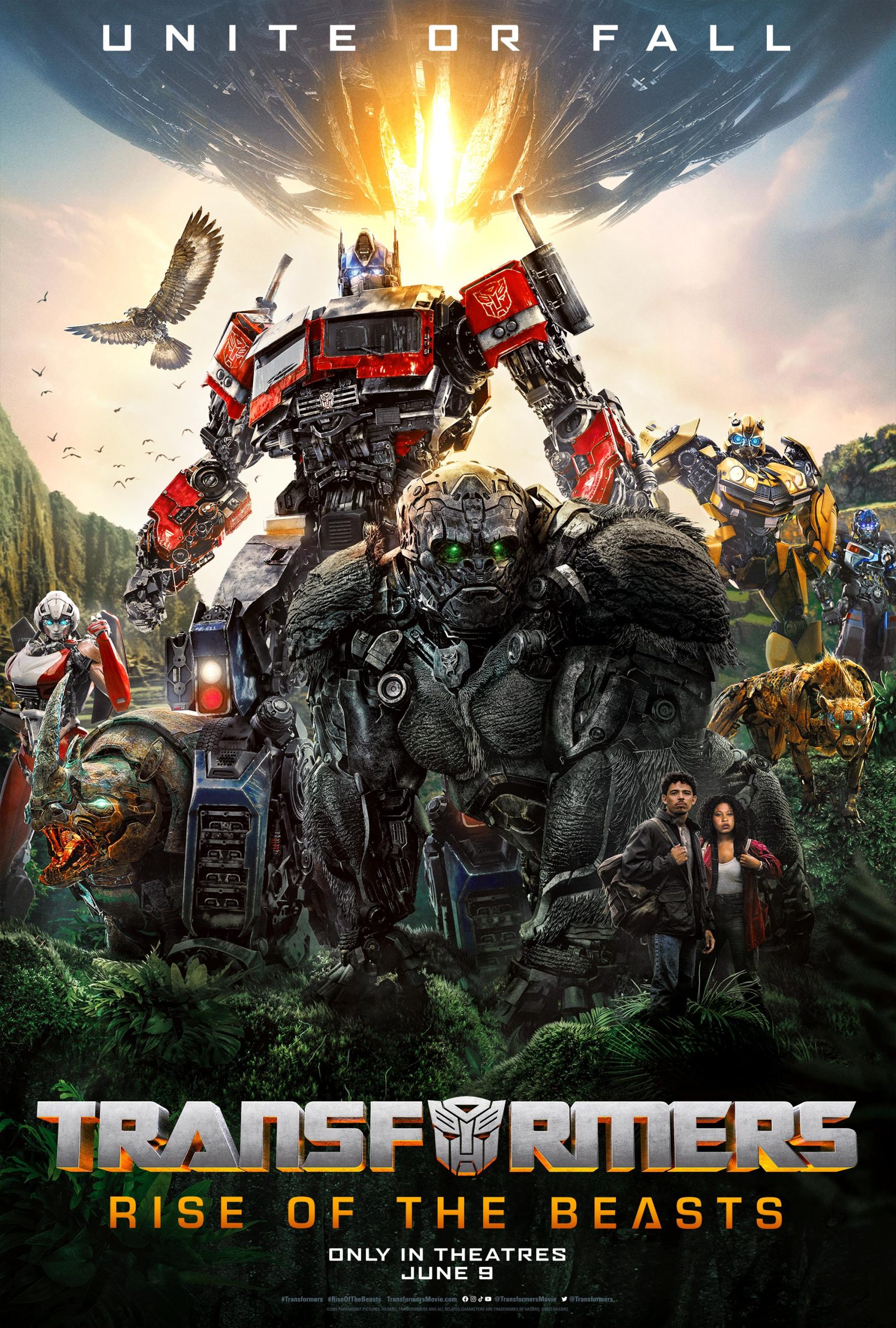 Transformers: Rise of the Beasts cover